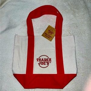trader joe’s mini canvas tote